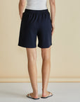 Betty Basics - Harvard Navy Short