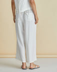 Betty Basics - Copacabana White Relax Pant