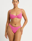 Bond-Eye - Wildberry Lurex Gracie Balconette Top - Larx