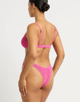 Bond-Eye - Wildberry Lurex Gracie Balconette Top - Larx