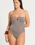 Bond-Eye - Bound Blake One Piece Sable Dot Stripe