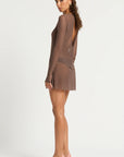 Bond-Eye - Bound Gisele 2.0 Mini Dress Rosewood Mesh