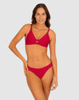 Baku - Rococco Twin Strap Hipster Bikini Bottom - Larx