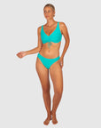 Baku - Rococco F Cup Triangle Bra - Larx