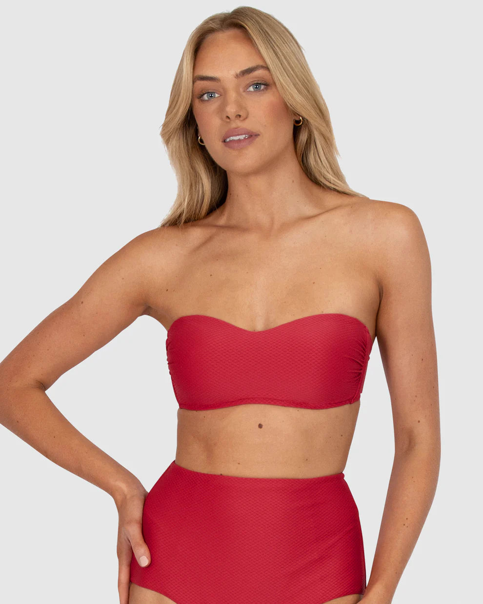 Baku - Rococco Moulded Bandeau Swim Top - Larx