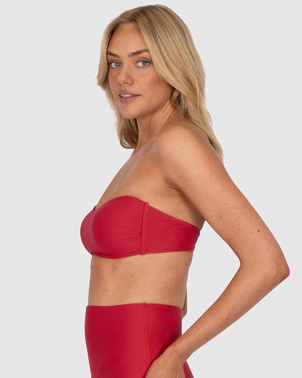 Baku - Rococco Moulded Bandeau Swim Top - Larx