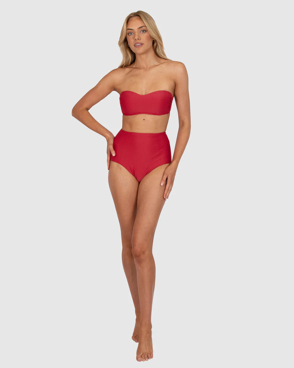 Baku - Rococco Moulded Bandeau Swim Top - Larx
