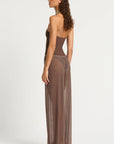 Bond-Eye - Bound Riley Pant Rosewood Mesh in Brown overswim resortwear