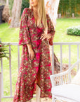 Cienna - Sofia Flare Sleeve Dress