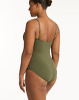 Sea Level - Essentials Cross Front Multifit One Piece - Larx