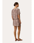Monte & Lou - Belle Short Sleeve Shirt Dress