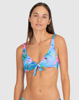 Baku - Bermuda Tie Front Longline Bikini Bra - Larx