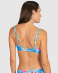 Baku - Bermuda Tie Front Longline Bikini Bra - Larx