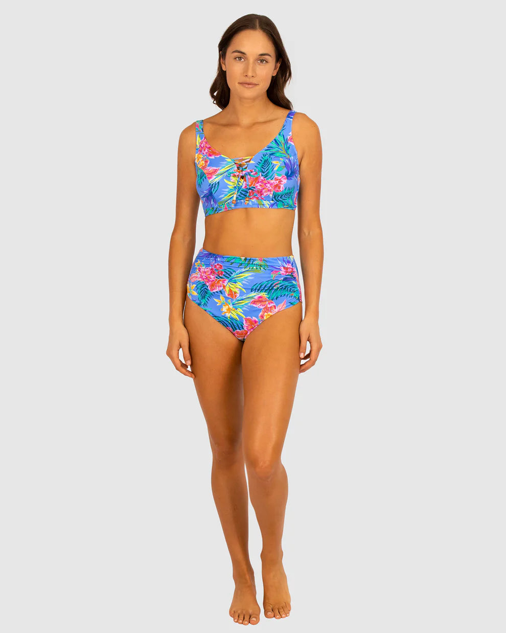 Baku - Bermuda High Waist Bikini Pant - Larx