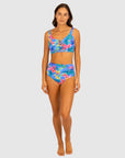 Baku - Bermuda High Waist Bikini Pant - Larx
