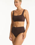 Sea Level - Infinity Panelled High Waist Pant - Larx