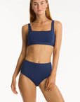 Sea Level - Infinity Panelled High Waist Pant - Larx