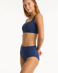Sea Level - Infinity Panelled High Waist Pant - Larx
