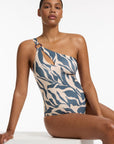 Jets - Sereno One Shoulder Ring One Piece - Larx