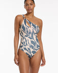 Jets - Sereno One Shoulder Ring One Piece - Larx