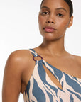 Jets - Sereno One Shoulder Ring One Piece - Larx