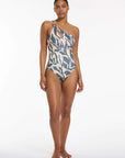 Jets - Sereno One Shoulder Ring One Piece - Larx