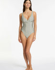 Jets Acacia Plunge Undewire One Piece - Larx