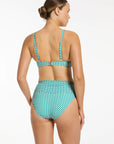 Jets - Asceno Fold Down Bikini Bottom - Larx