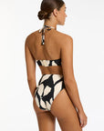 Jets - Fiore High Waist High Leg Bikini Bottom - Larx