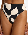 Jets - Fiore High Waist High Leg Bikini Bottom - Larx