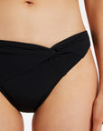 Jets - Jetset Twist Front Hipster Bikini Bottom - Larx