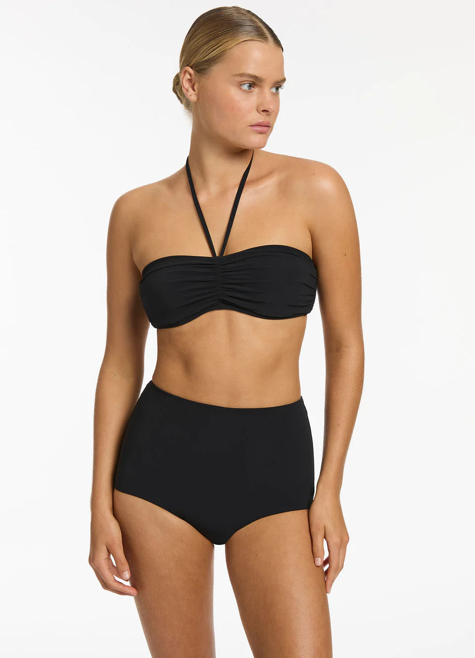 Jets - Jetset Underwire Bandeau Bikini Halter Top - Larx