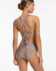 Jets - Infinity Tie Back Tri Top - Larx