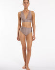 Jets - Infinity Tie Back Tri Top - Larx
