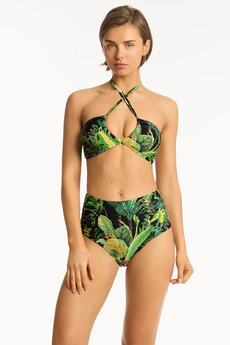 Sea Level - Lotus Halter Bandeau - Larx