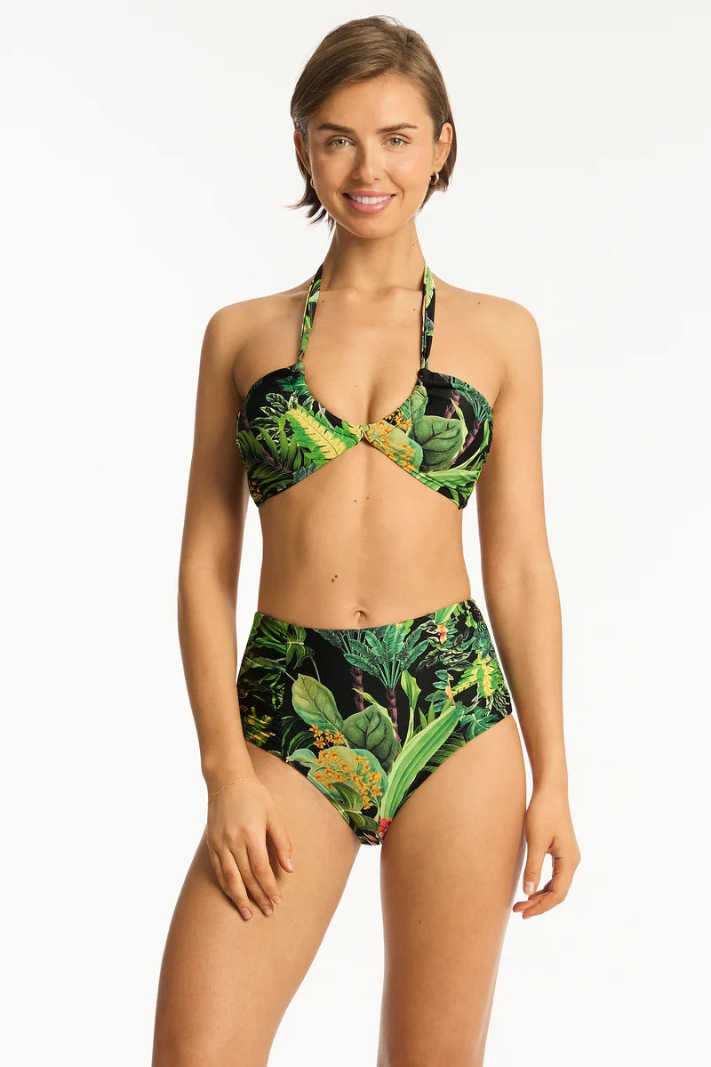 Sea Level - Lotus Halter Bandeau - Larx