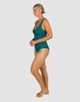 Baku - Rococco D-E Ring Front One Piece Jungle
