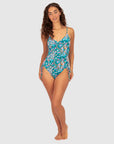 Baku - South Beach Ruched Side One Piece - Larx