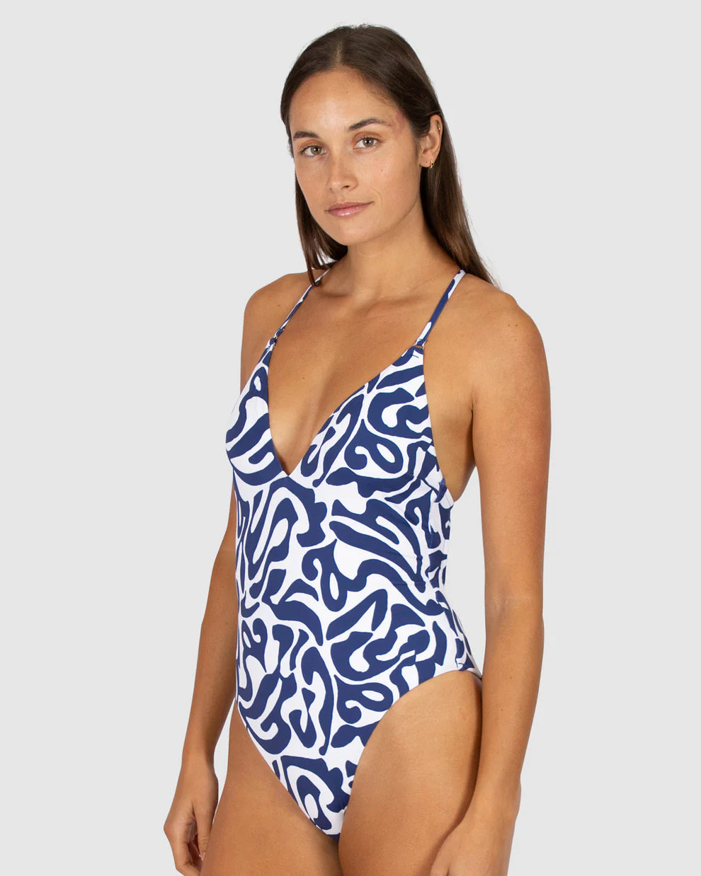 Baku - Ravello Deep V One Piece - Larx