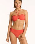 Sea Level - Messina Mid Bikini Pant - Larx