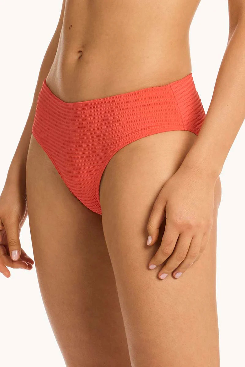 Sea Level - Messina Mid Bikini Pant - Larx