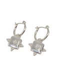 Kemi Designs - Star Huggie earrings