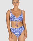 Baku - Havana Ruched Side Mid Bikini Bottom