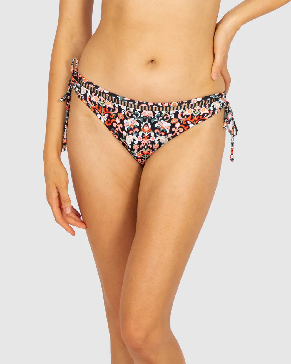 Baku - Boho Hipster Tie Side Bikini Bottom - Larx