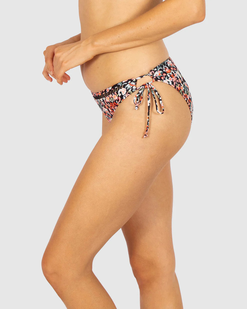 Baku - Boho Hipster Tie Side Bikini Bottom - Larx