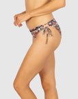 Baku - Boho Hipster Tie Side Bikini Bottom - Larx