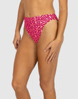 Baku - Wild Coast High Waist Cheeky Bikini Bottom - Larx