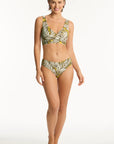 Sea Level - Palmhouse Mid Bikini Pant - Larx