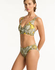 Sea Level - Palmhouse Cross Front Multifit Bra - Larx