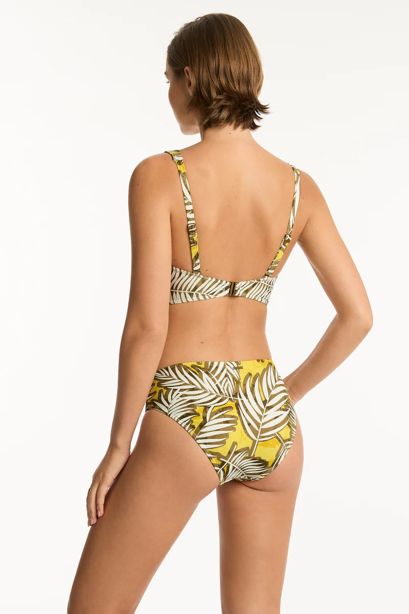 Sea Level - Palmhouse Mid Bikini Pant - Larx